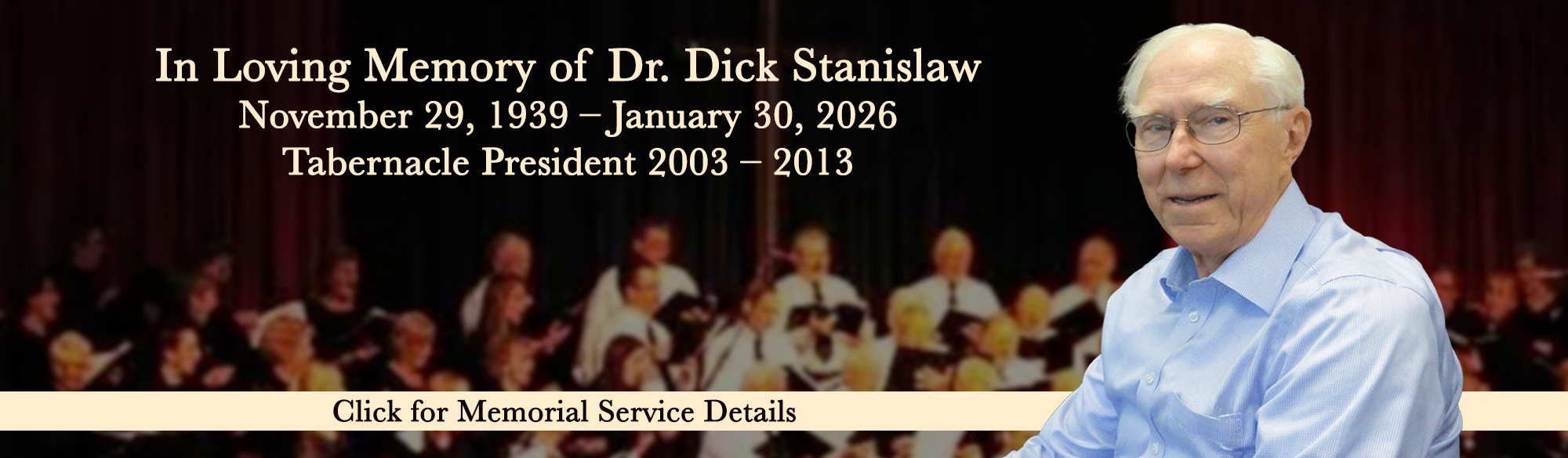 Dick Stanislaw Memorial Info
